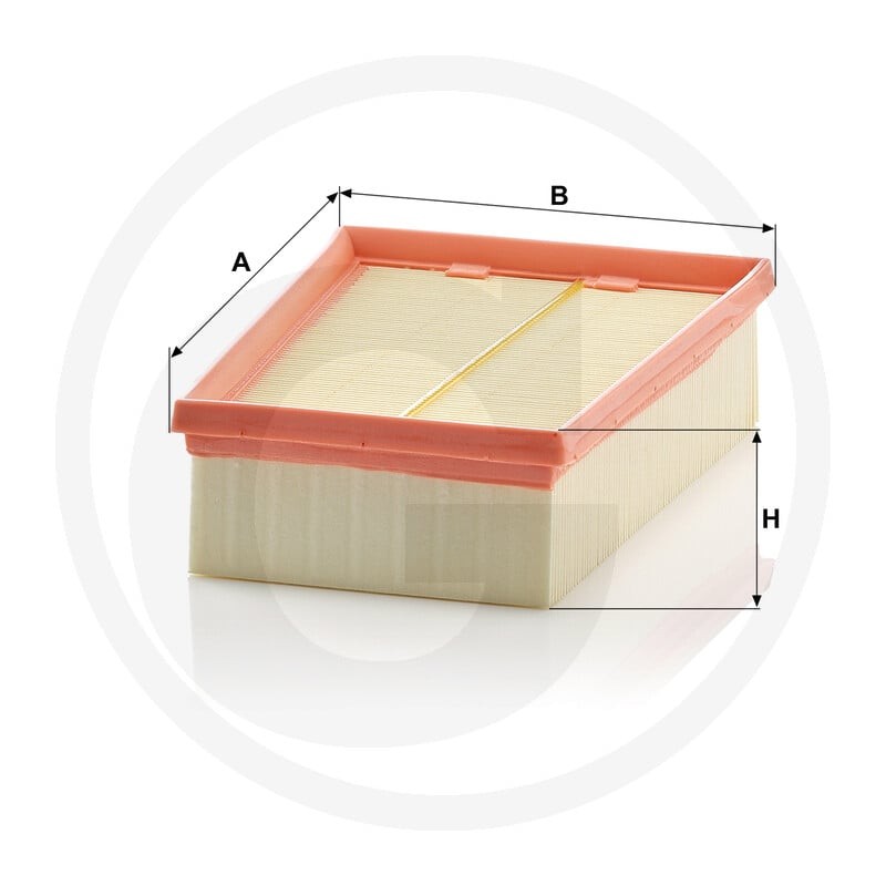 MANN FILTER Filtr powietrza C 2433/2 565C2433.2 - 565C2433.2 - Sklep rolniczy PoltechParts