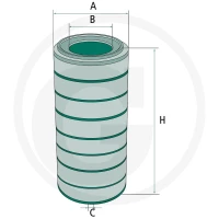 MANN FILTER Filtr powietrza 565C24650.6 - 565C24650.6 - Sklep rolniczy PoltechParts