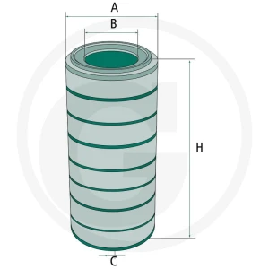 MANN FILTER Filtr powietrza 565C24650.6