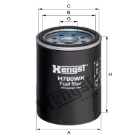 Hengst Filtr paliwa H700WK 866H700WK | poltechparts.pl