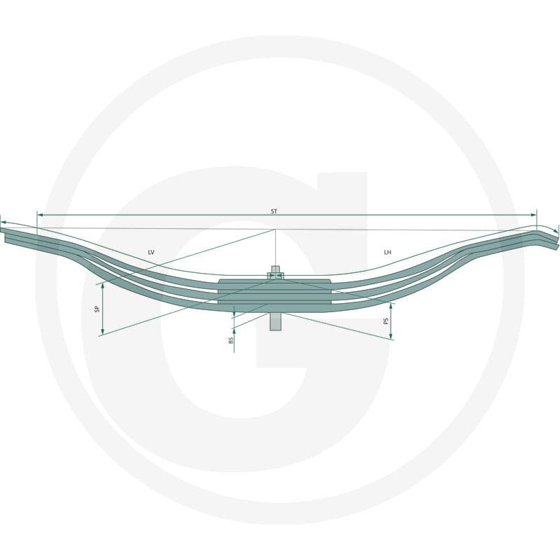 Schomäcker Resor paraboliczny 28860080