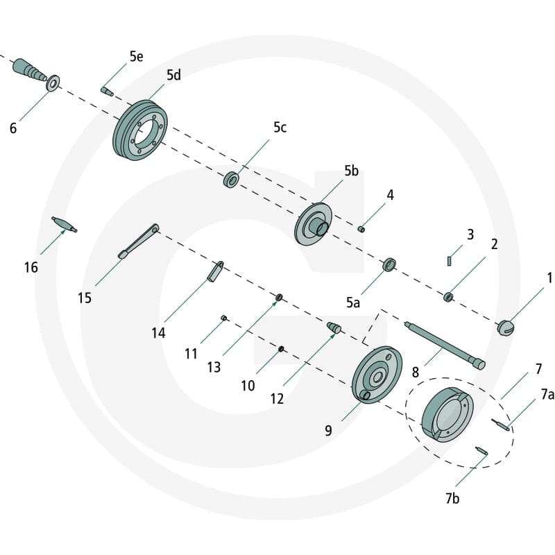 FAD Zestaw szczęk hamulcowych 220316A035C - 220316A035C - Sklep rolniczy PoltechParts