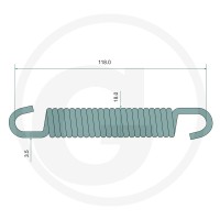 FAD Sprężyna górna 220322F018 - 220322F018 - Sklep rolniczy PoltechParts