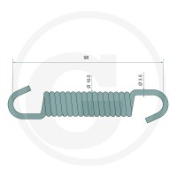 FAD Sprężyna dolna 220322F019 - 220322F019 - Sklep rolniczy PoltechParts