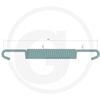 FAD Sprężyna górna 220322F031 - 220322F031 - Sklep rolniczy PoltechParts