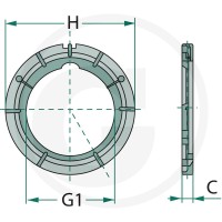 BONDIOLI & PAVESI Pierścień oporowy 41525… | poltechparts.pl
