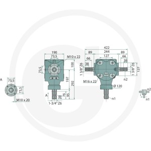 BONDIOLI & PAVESI Przekładnia 415S2100100G211