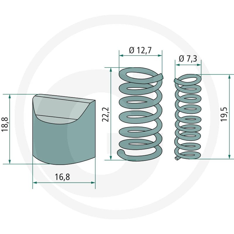 BONDIOLI & PAVESI Blokada 415421340001R06 | poltechparts.pl