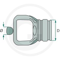 BONDIOLI & PAVESI Widełki profilowe 41521… | poltechparts.pl