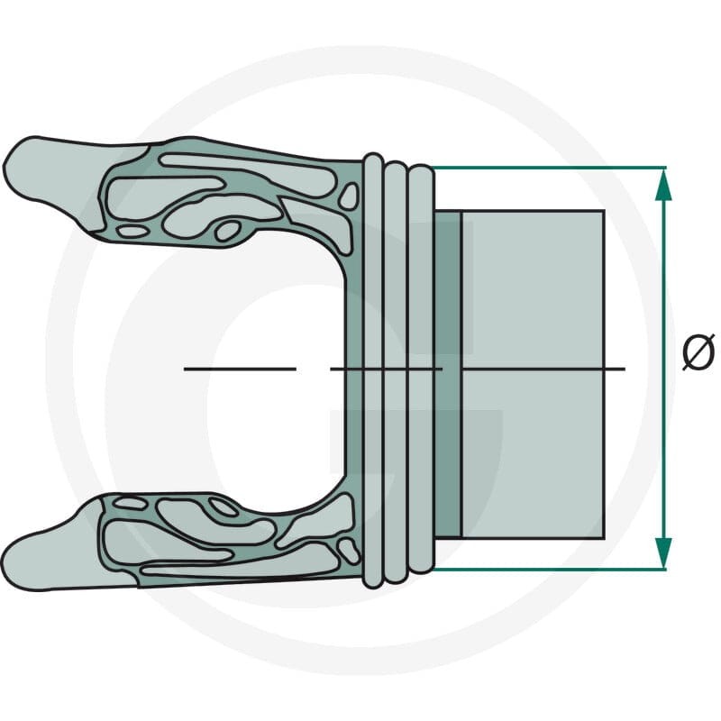 BONDIOLI & PAVESI Widełki profilowe 41520… | poltechparts.pl
