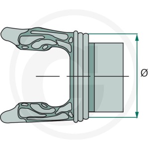 BONDIOLI & PAVESI Widełki profilowe 415204S16854