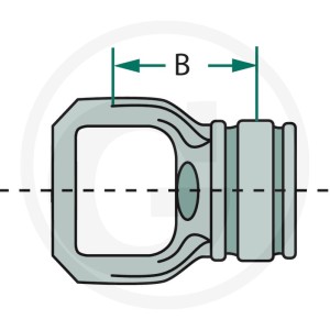 BONDIOLI & PAVESI Widełki profilowe 4152080E6863