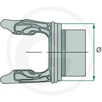 BONDIOLI & PAVESI Widełki profilowe 41520… | poltechparts.pl