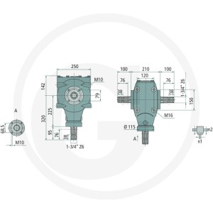 BONDIOLI & PAVESI Przekładnia 415S2081310G222