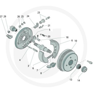 AL-KO Bęben hamulcowy 200x50mm RA 112x5 RB 205 12127146