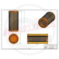 HIFI Filtr powietrza w kabinie 11446268 - 11446268 - Sklep rolniczy PoltechParts