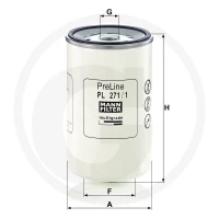 MANN FILTER Filtr paliwa 565PL271.1 | poltechparts.pl