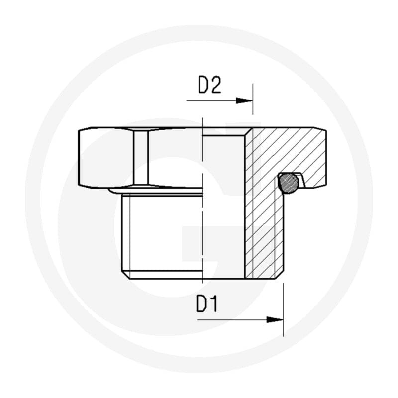 Kongsberg Adapter 2286237616 - Sklep PoltechParts
