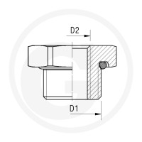 Kongsberg Adapter 2286237616 - Sklep PoltechParts