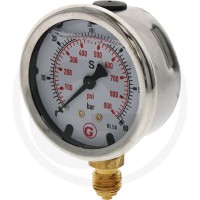 GRANIT Manometr, przyłącze na dole 60 bar Ø63mm 85050008 - 85050008 - Sklep rolniczy PoltechParts