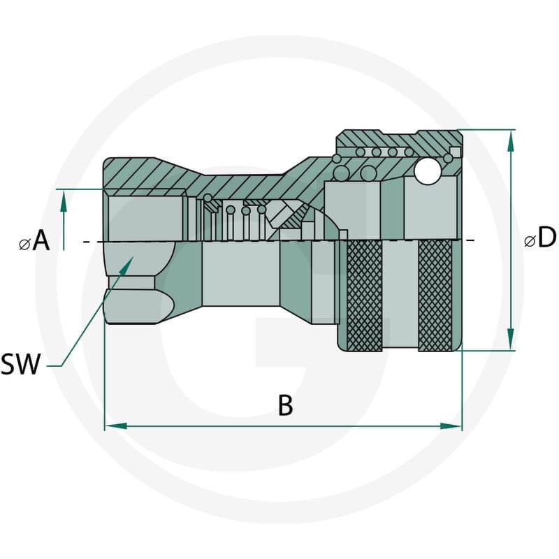 Faster HNV 14 GAS F 5 86001100 - 86001100 - Sklep rolniczy PoltechParts