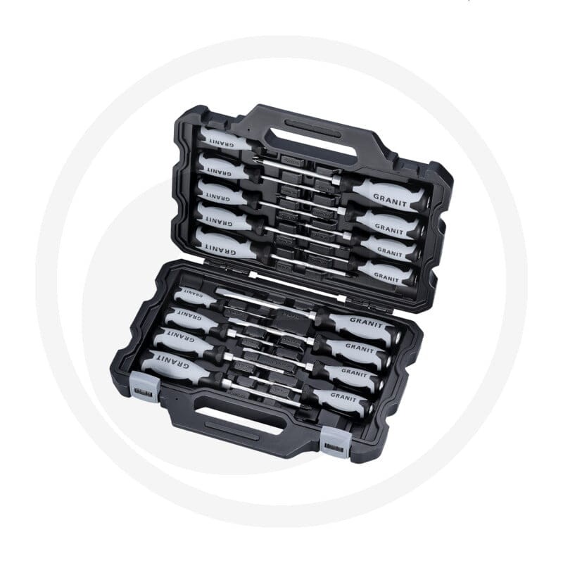 GRANIT BLACK EDITION Zestaw śrubokrętów 7301464