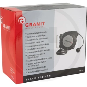 GRANIT BLACK EDITION Automatyczny zwijacz kabla 11052797