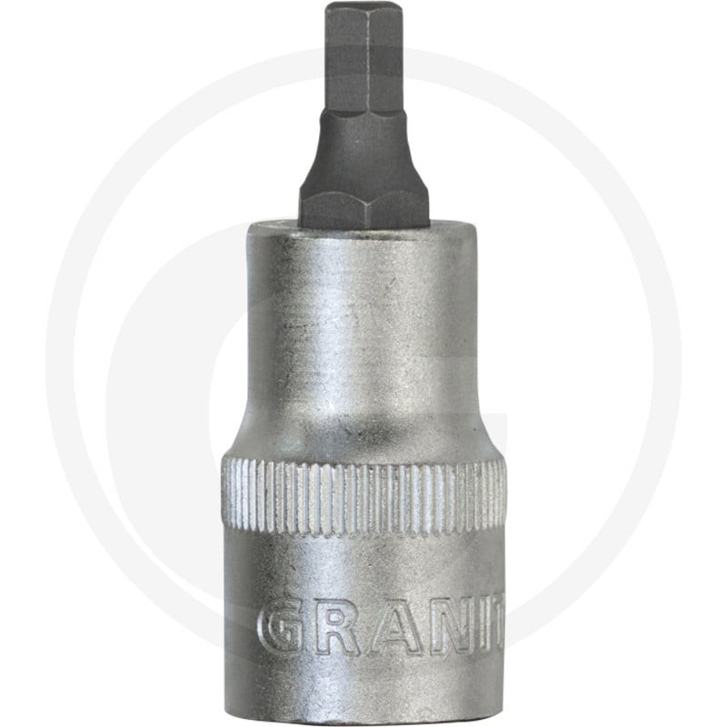 GRANIT BLACK EDITION 1/2" Bit - nasadka z gniazdem sześciokąt 7301166 - 7301166 - Sklep rolniczy PoltechParts