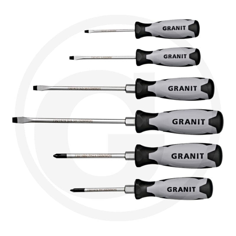 GRANIT BLACK EDITION Zestaw wkrętaków 7301465 - 7301465 - Sklep rolniczy PoltechParts