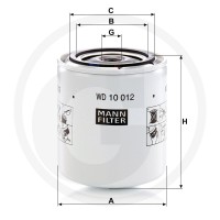 MANN FILTER Filtr hydrauliczny 565WD10012 | poltechparts.pl