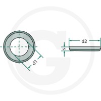 GRANIT Podkładka, 100 szt. 487125002WR - Sklep PoltechParts