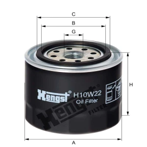 Hengst Cz??? zamienna 866H10W22