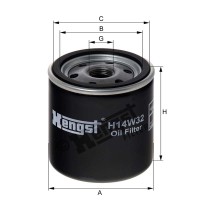 Hengst Filtr oleju 866H14W32 - 866H14W32 - Sklep rolniczy PoltechParts