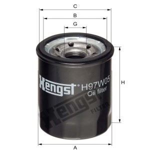 Hengst Filtr oleju 866H97W05