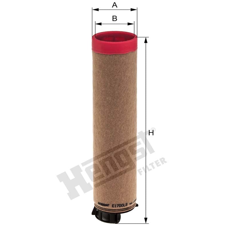 Hengst Filtr powietrza 866E1700LS - 866E1700LS - Sklep rolniczy PoltechParts