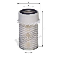 Hengst Filtr powietrza 866E563L - 866E563L - Sklep rolniczy PoltechParts