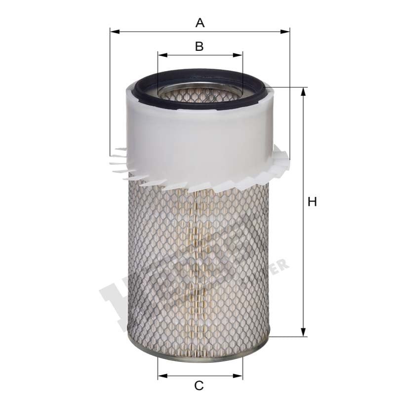 Hengst Filtr powietrza 866E568L - 866E568L - Sklep rolniczy PoltechParts