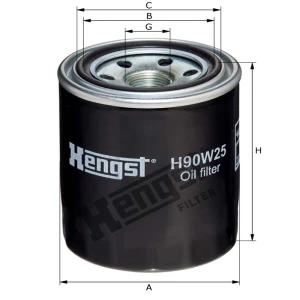 Hengst Filtr oleju 866H90W25
