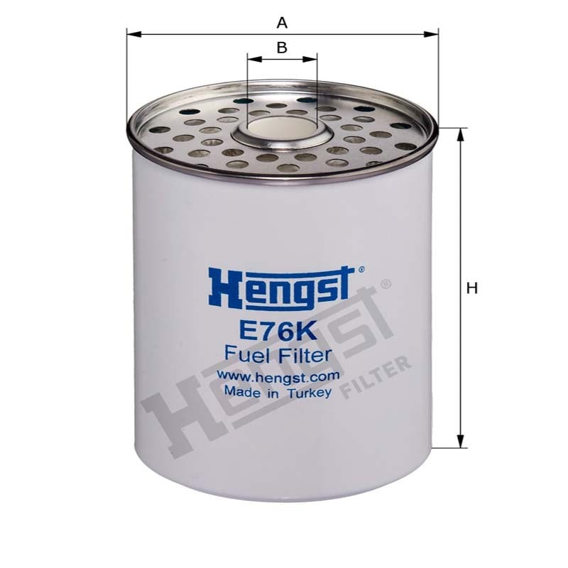 Hengst Filtr paliwa E76K D42 866E76KD42 | poltechparts.pl