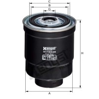Hengst Filtr paliwa 866H17WK09 | poltechparts.pl