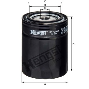 Hengst Filtr oleju 866H17W02