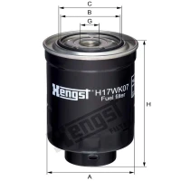 Hengst Filtr paliwa 866H17WK07 | poltechparts.pl