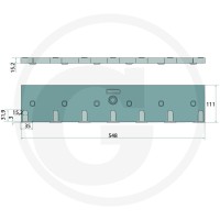GRANIT ENDURANCE CARBIDE Płoza 179286668 - 179286668 - Sklep rolniczy PoltechParts