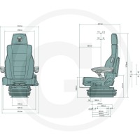 GRAMMER Actimo Evolution 12395669 - 12395669 - Sklep rolniczy PoltechParts