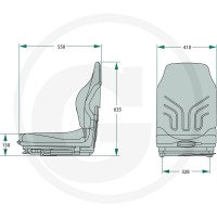 GRAMMER MSG20, wąskie 11476802 | poltechparts.pl