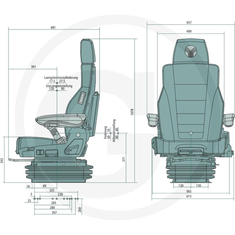 GRAMMER Actimo Evolution 11477580 - 11477580 - Sklep rolniczy PoltechParts