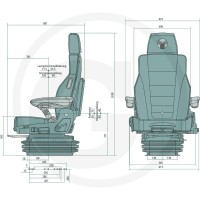 GRAMMER Actimo Evolution 11477580 - 11477580 - Sklep rolniczy PoltechParts