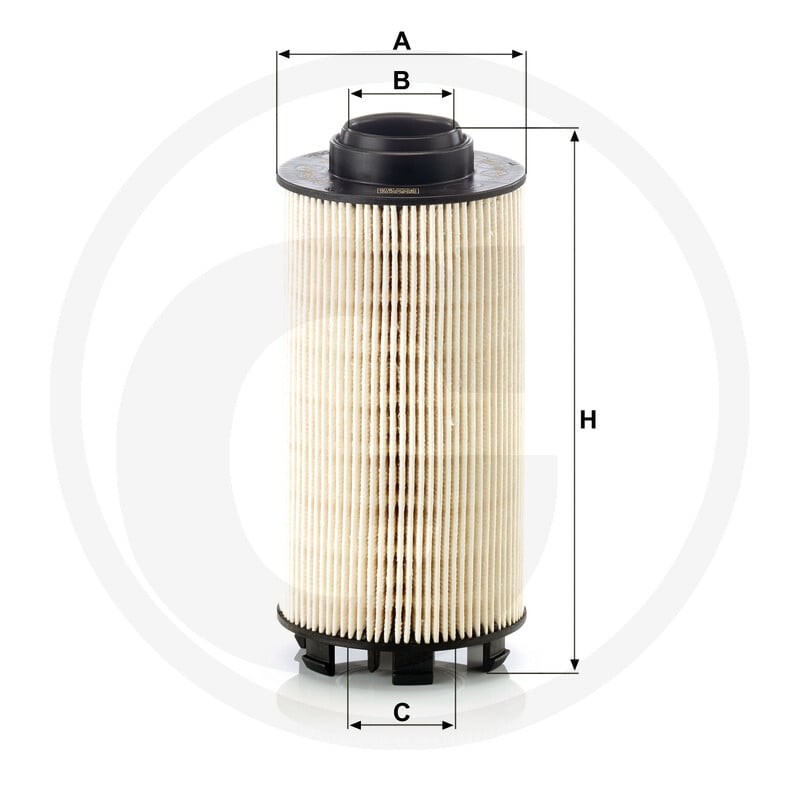 MANN FILTER Wkład filtra paliwa nie zawiera metalu 12331003 - Sklep PoltechParts