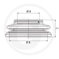 GRANIT Osłona uszczelniająca 387991859 - 387991859 - Sklep rolniczy PoltechParts
