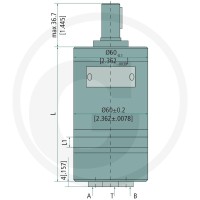M+S Silnik MM 12cc D=16mm 3/8'' End ports 11960097 - Sklep PoltechParts